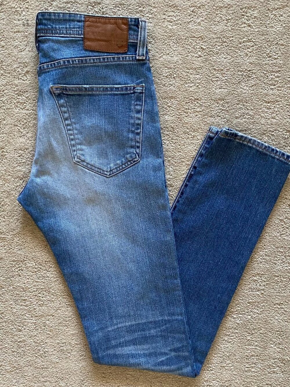 Adriano Goldschmied The Stockton Mens Blue Skinny Jeans Size 32